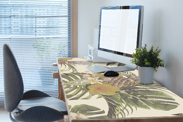 Large desk mat for children pineapples