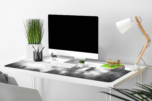 Large desk mat for children misty forest