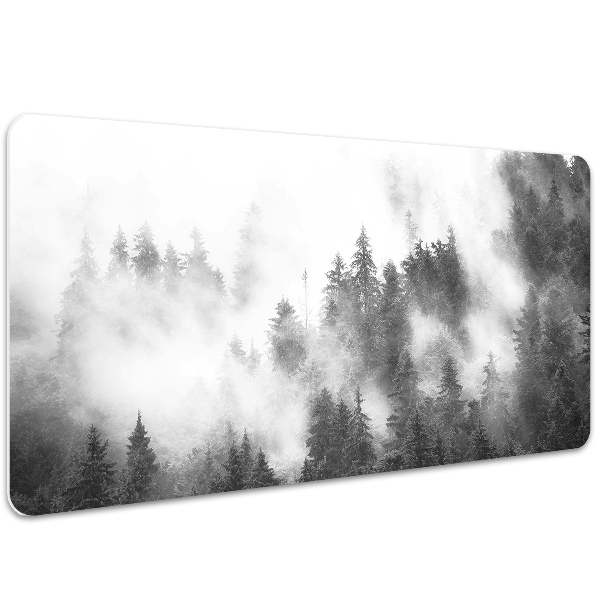 Large desk mat for children misty forest