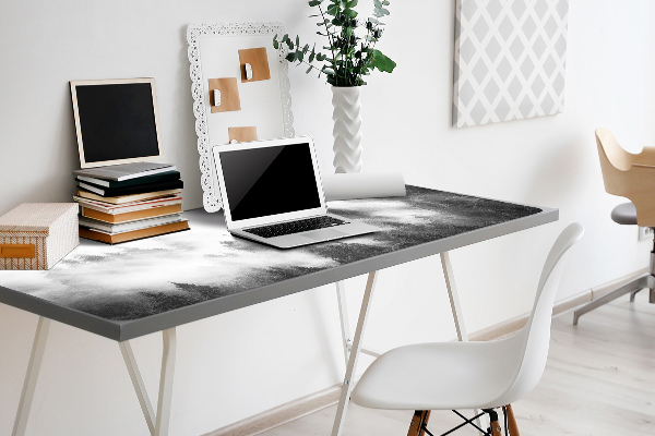 Large desk mat for children misty forest