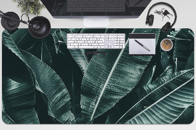 Full desk pad exotic leaves