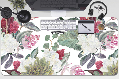 Desk pad Colorful flowers