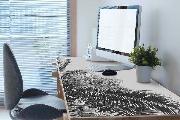 Desk mat Palm trees against the sky