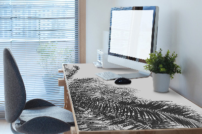 Desk mat Palm trees against the sky