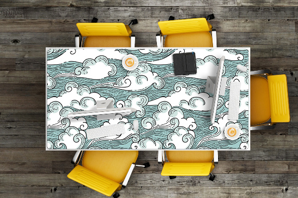 Full desk mat windy sky