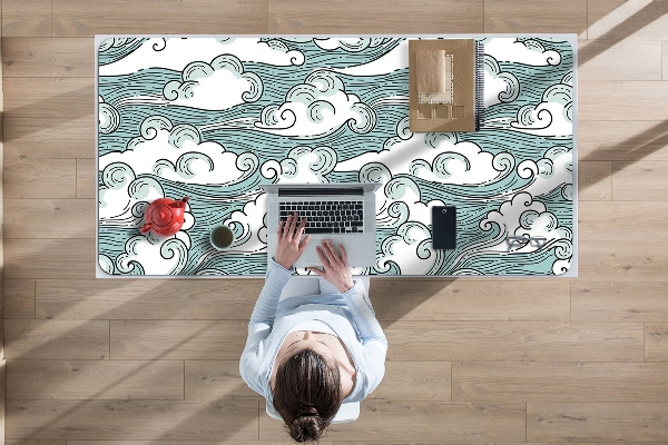 Full desk mat windy sky