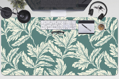 Full desk mat elegant leaf