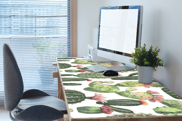 Full desk pad Cacti with spikes