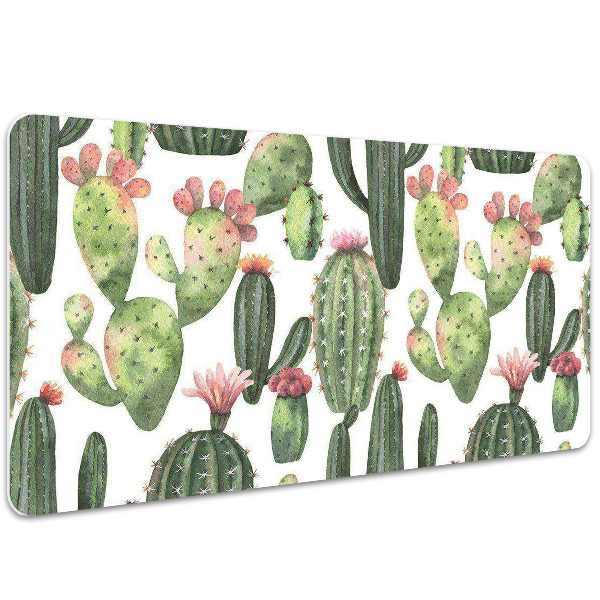 Full desk pad Cacti with spikes