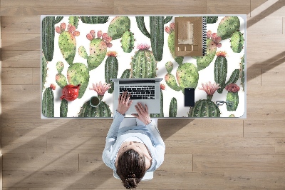 Full desk pad Cacti with spikes