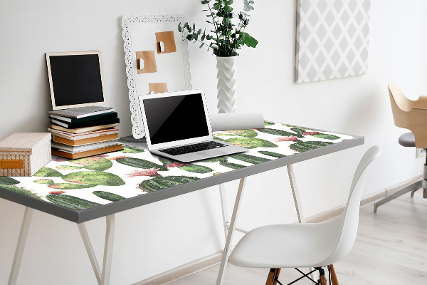 Full desk pad Cacti with spikes