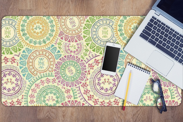 Desk pad Moroccan pattern