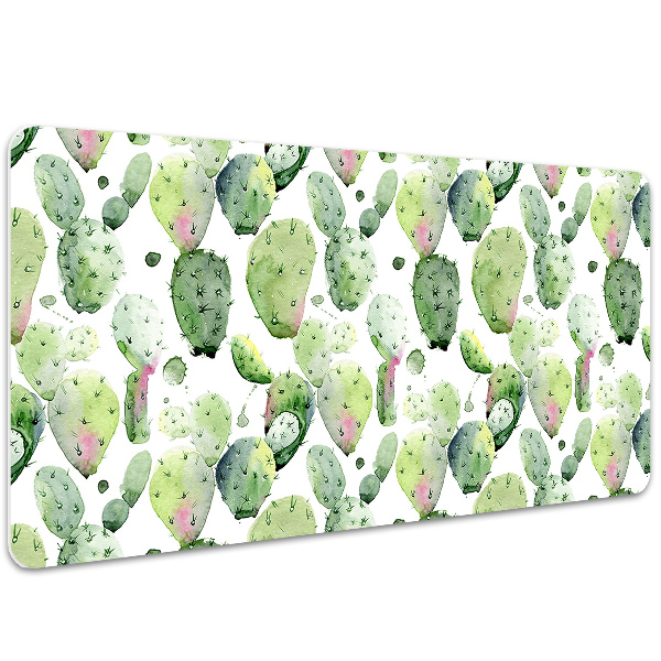 Desk mat tropical cacti