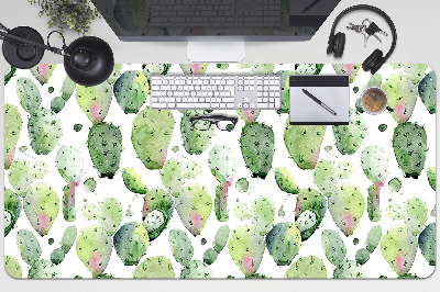 Desk mat tropical cacti