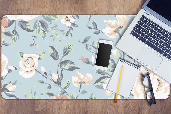 Desk mat Flowers vintage style