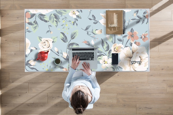 Desk mat Flowers vintage style