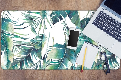 Full desk mat palm leaves