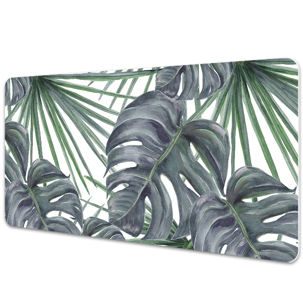 Desk mat exotic plants