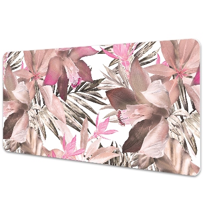 Full desk mat tropical roses