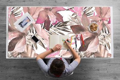 Full desk mat tropical roses