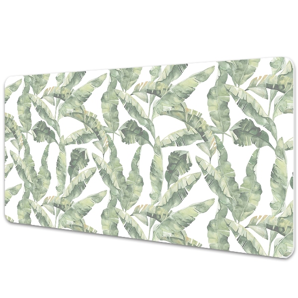 Desk pad banana leaves