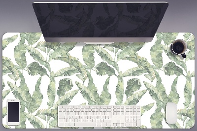 Desk pad banana leaves