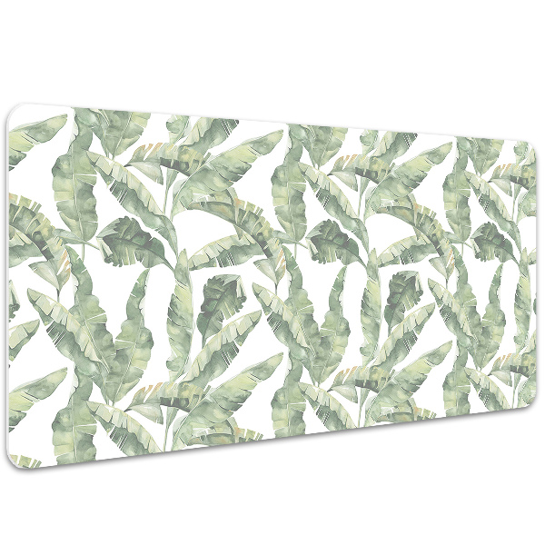 Desk pad banana leaves
