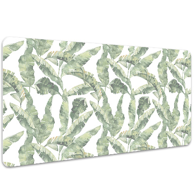 Desk pad banana leaves