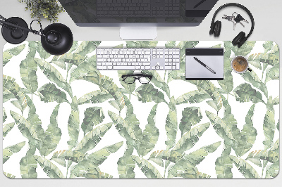 Desk pad banana leaves