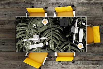 Full desk mat banana leaves