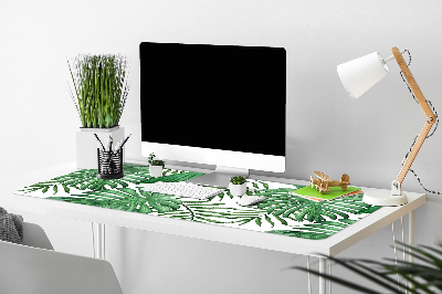 Large desk mat for children Palm leaves