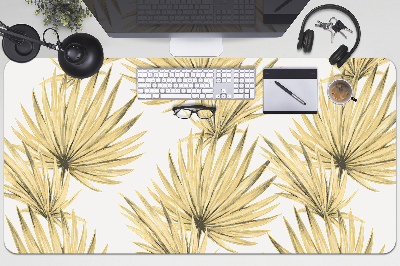 Full desk pad tropical leaves