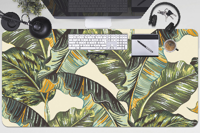 Full desk mat palm leaves