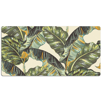 Full desk mat palm leaves