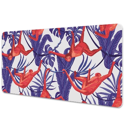 Full desk mat red monkey