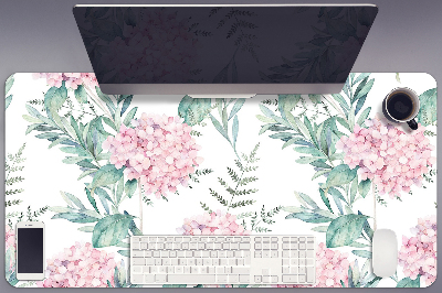 Desk mat Light pink flowers