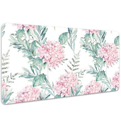 Desk mat Light pink flowers