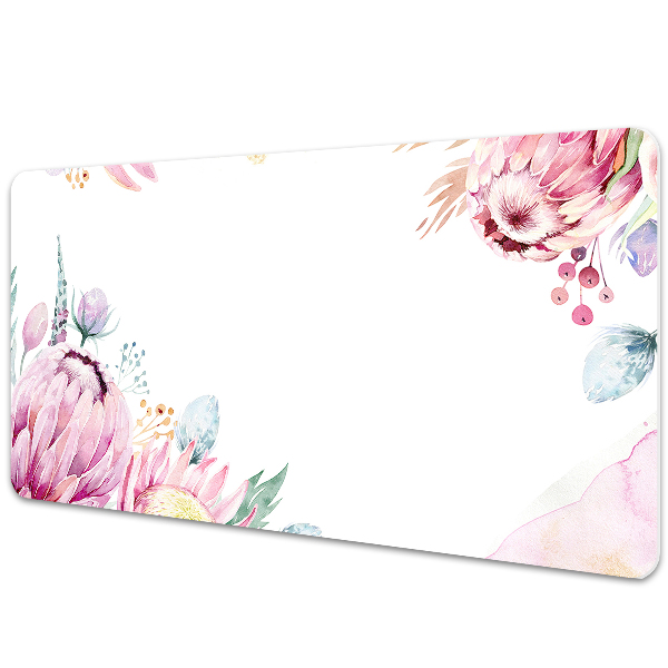 Full desk mat Flower frame