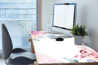 Full desk mat Flower frame