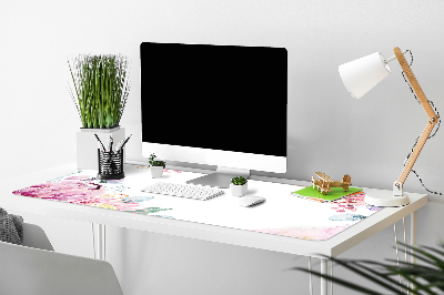 Full desk mat Flower frame