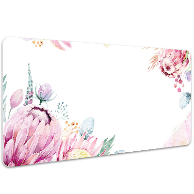 Full desk mat Flower frame