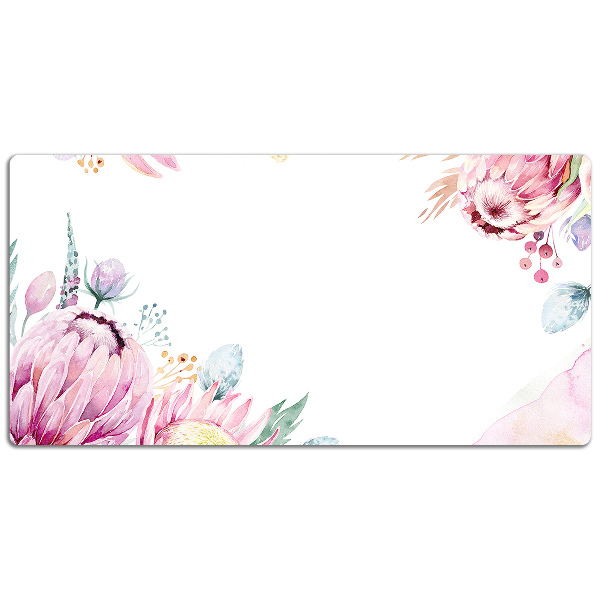 Full desk mat Flower frame