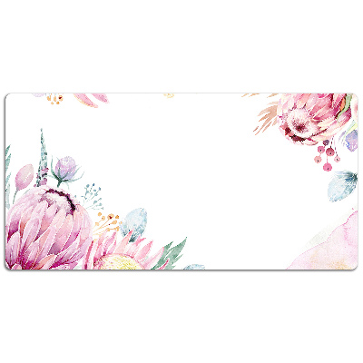 Full desk mat Flower frame