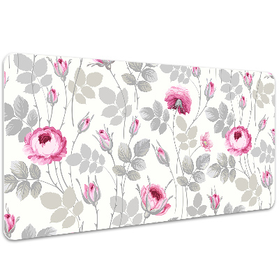 Full desk mat pastel Roses