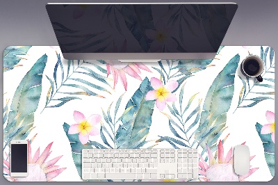 Desk mat Light pink flowers