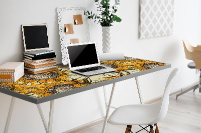 Full desk pad retro Sunflowers