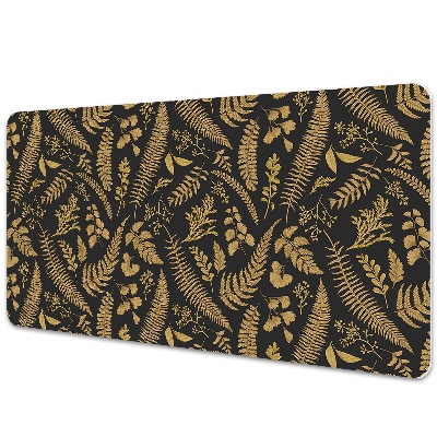 Full desk mat golden ferns