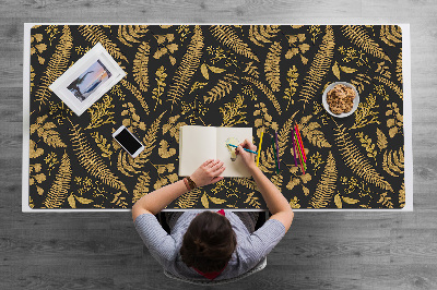 Full desk mat golden ferns