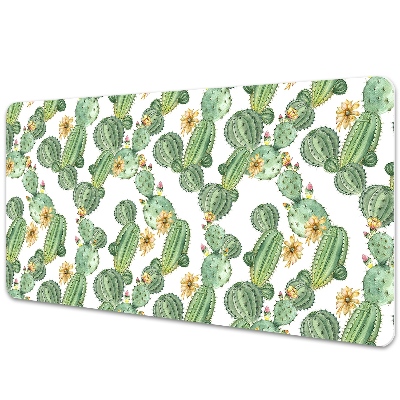 Desk mat Cactus with flowers