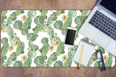 Desk mat Cactus with flowers